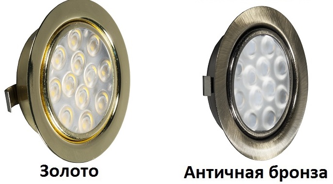 Каталог Мебельный светильник LED 2835 Replis-1, врезной, круглый .